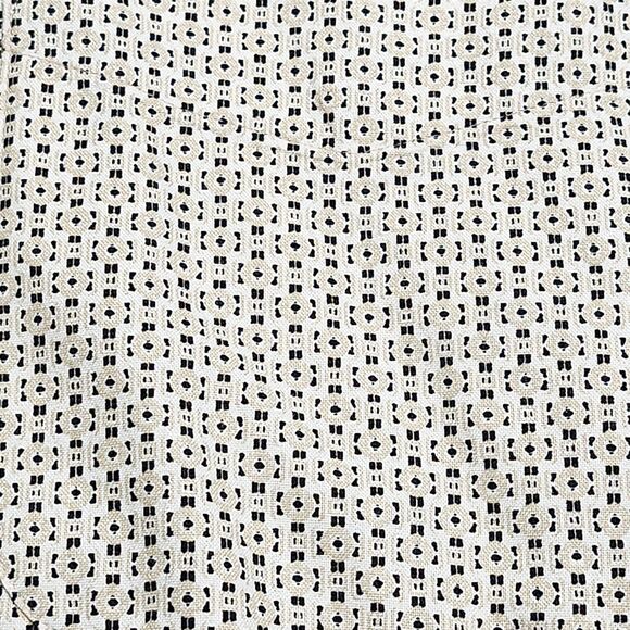 Natural Issue Shirt Mens Medium Button Down Up Cotton Tan‎ Dots Hawaiian - Picture 7 of 11